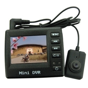 2 Inch LCD Spy Button Color Pinhole Camera with DVR